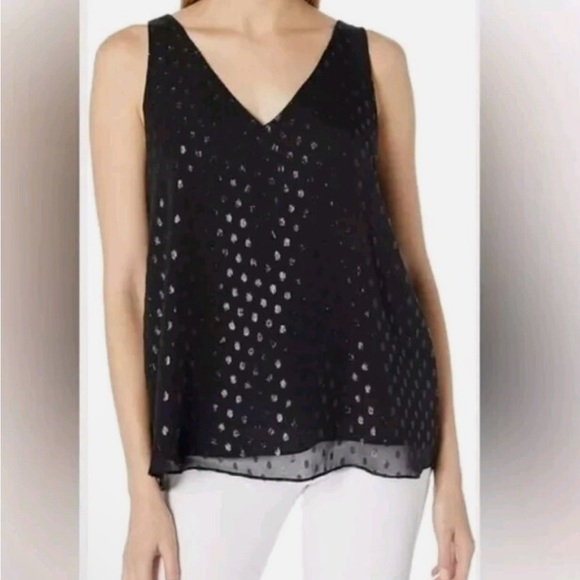 Lilly Pulitzer Tops - Lilly Pulitzer Black Sleeveless Blouse